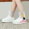 Nuevas y modernas cubrezapatos impermeables para niños y niñas, cubrezapatos antideslizantes de PVC para exteriores para la escuela y los viajes