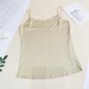 Ropa interior de una pieza de verano sin costuras, hermosa, con tirantes en la espalda, sencilla y ajustada, para mujer, con tirantes interiores sexys, chaleco pequeño