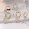 Orquídea Antiga Borla Hairpin Ball Head Fixo Artefato Grab Clip Mulheres Advanced Sense Hair Buckle Half Tie Hair Grab