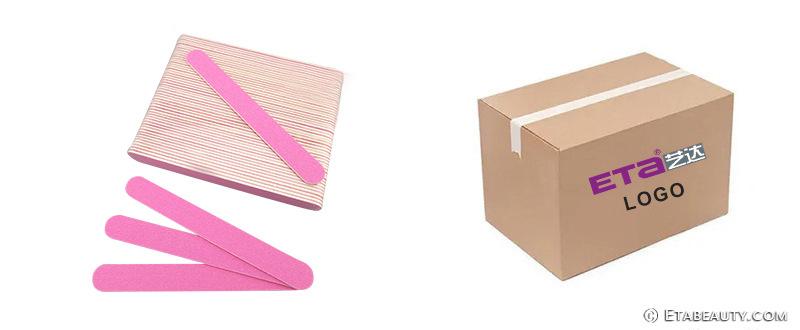 修甲工具磨砂条美甲锉条美甲专用纱条搓条厂家定制