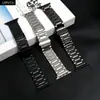 Para Apple Watch Ultra Correa de Titanio iwatch7/6/5 Reloj Inteligente Correa de Titanio Desmontable Deslizante Lateral
