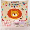 Tela Colgante de Fondo para Fiesta de Cumpleaños Estilo Coreano Ins para Fiesta Infantil, Celebración de los 100 Días, Tela Decorativa, Tela de Pared para Sesiones de Fotos en la Sala de Estar