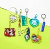 Chaveiro Foto Personalizada Pingente Acrílico DIY Personagem de Desenho Animado Anime Display de Mesa Agitador