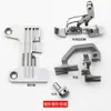 Juego de Posición de Aguja de Hilo Cuatro Hilos de Tubo de Tirar, Placa de Aguja Extendida, Dientes del Pie Prensatelas, Máquina de Coser, Máquina Overlock de Tubo de Tirar, Máquina de Coser Pegasus Ex Edge