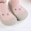 Zapatos para niños pequeños con cara sonriente lindos zapatos para casa para niños suela suave antideslizante calcetines zapatos de bebé de dibujos animados calcetines al por mayor