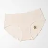 Calça Comprida Nude de Alta Qualidade 7A Antibacteriana Modal Sem Costura Roupa Íntima Feminina 16cm Estendida Roupa Íntima 100% Seda de Amora