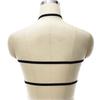 Suministro transfronterizo de nuevo arnés de sujeción de correa hueco negro para damas, ropa interior sexy S0049