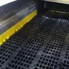 Marco de plato tamizador de goma al por mayor plato tamizador para maquinaria plato tamizador de goma industrial plato tamizador de goma en forma de abanico