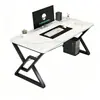 Escritorio Habitación Mesa E-sports Mesa de Estudio Escritura Mesa de Computadora con Orificio para Cables Escritorio Ampliado Mesa Engrosada Reforzada