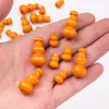 Venta al por mayor del fabricante Colgante de Calabaza de Madera de Loto con Agujero Abierto Cuentas de Madera Accesorios de Tallado Hechos a Mano para Bricolaje Colgante