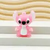 Llavero Colgante de Dibujos Animados Stitch Goma Suave de PVC Muñeco Stitch Colgante para Mochila de Estudiante Caja Ciega Regalo