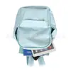 Mochila Simples Estilo Japonês e Coreano em Papel Dupont Azul Ecológica Tyvek Bolsa Escolar Mochila Impermeável para Montanhismo