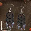 Pendientes de Aro de Acrílico Coloridos 2D Transfronterizos Pendientes Unisex - Joyería de Moda Multifuncional Pendientes con Borlas