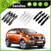 Adecuado para 11-16 Kia Sportage Sl Manija de Tazón de Puerta Accesorios Decorativos para Manijas de Puerta