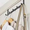 Gancho de Puerta de Hierro Forjado, Sin Marcas, Fuerte Capacidad de Carga, No Requiere Taladro, Gancho para Abrigos, Gancho para Sombreros, Gancho para Ropa
