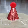 Decoración de fiesta de cumpleaños para perro gato mascota transfronteriza bandera pajarita sombrero de cumpleaños babero traje de suministros para mascotas