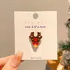 Broche de Papá Noel Europeo y Americano Atmósfera Lindo Pin Personalidad Festiva para Mujer Insignia Creativa Hebilla de Pin de Dibujos Animados Decoración