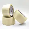 Fita de fibra de vidro para amarração e vedação de caixas de bateria de lítio, fita de fibra de vidro transparente resistente à tração e à abrasão para amarração e embalagem de mercadorias pesadas