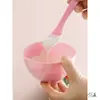 Set de Tazón y Cuchara de Belleza para Mascarilla de Spa, Tazón para Mascarilla de Barro Limpiadora de Maquillaje y Herramientas de Pincel