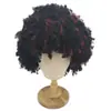 Amazon Mejor Vendido Transfronterizo Pelucas Europeas y Americanas para Mujeres con Cabello Corto Cabello Corto Afro Rizado Esponjoso de Seda de Alta Temperatura Peluca Gorro