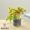 Planta Artificial Colgante Orquídea Bonsái, Decoración Creativa de Interior, Planta Artificial en Maceta de Amazon, Dropshipping