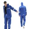 Conjunto de Impermeable y Pantalón de Lluvia, Resistente, Reflectante, Doble Capa, para Adultos, Adecuado para Reparto, Uso al Aire Libre y Ciclismo en Bicicleta Eléctrica