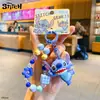 Colgante de Playmate Auténtico de la Serie Stitch Llavero de Dibujos Animados Muñeca Llavero Creativo de Bebé Interestelar Coche