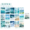 Serie de Ocio de Verano Yiniao Material de Papel Ácido Papel estilo ins Papel de fondo para decoración de diario semitransparente