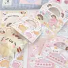 Original Lindo 13cm Animal Plegable Cabeza de Tarjeta Grande Tarjeta Pequeña Material de Empaque Adorno para Observación de Estrellas Tarjeta de Regalo para Enviar Tarjetas