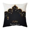 Almohada Clásica Luna Dorada Transfronteriza Cojín de Cintura Cojín Corto de Felpa Funda para Cojín de Sofá Linterna Regalo de Vacaciones Venta al por Mayor