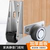 Rueda de soporte de hundimiento con polea lateral, riel de elevación, puerta corrediza inferior para muebles, puerta de madera silenciosa, rueda inferior de puerta corrediza