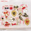 Accesorios de Joyería DIY Sombrero Tacones Altos Corazón Lazo Hueso Pequeño Acero Inoxidable 304 Colgante Esmaltado