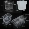 Caja de Incubación Multifuncional Tanque de Peces Cesta para Plantas Hidropónicas Taza para Plantar Plantas Acuáticas Tanque de Peces de Montaje en Pared Caja de Aislamiento
