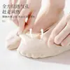 Calcetines de Verano Finos para Mujer con Suela de Algodón Transpirables de Media Planta, Antideslizantes, Invisibles para Tacones Altos