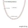 Estilo Hepburn Elegante Cuentas Hecho a Mano Diseño de Cuentas Collar Estilo Casual para Mujer Nicho Simple Todo-partido Joyería