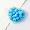 Cuentas Acrílicas de Color Sólido de 6-16 mm, Cuentas de Colores Dulces Macarrón, Cuentas de Colores Mixtos Navideños, Accesorios para Joyería DIY