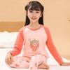 Roupas de Outono para Meninos e Calças de Outono Pijama Infantil de Algodão Puro Conjunto de Roupa Íntima Térmica para Meninas Suéter de Algodão Infantil para Bebês de Tamanho Pequeno e Médio