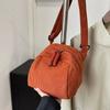 Bolsas para Mulheres 2025 Inverno Nova Moda Casual Bolsa Concha Veludo Versátil Grande Capacidade Ombro Único Transversal para Mulheres