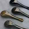 Cuchara nueva de estilo japonés de cerámica con esmalte de alto valor cromático, artesanía, cuchara sopera doméstica, variedad opcional, cuchara exquisita, cuchara de postre