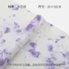 Papel Dongba tie-dye e aquarela, bordas irregulares rasgadas à mão, papel de embrulho floral, papel especial, papel de embrulho para flores de floricultura, em estoque para atacado