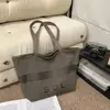 Bolsa de Lona Lavada Estilo Perezoso para Mujer, Bolso de Hombro Grande de Rayas Retro, Bolso Casual Versátil para Mujer