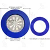 Anel de Proteção para Dardos em Material PU 18 polegadas Anel de Proteção Rígido para Dardos Anel de Proteção para Tábua de Dardos Proteção de Parede Instalação Rápida