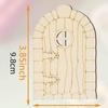 Porta de Fada de Madeira 2mm Porta de Elfo de Madeira Decoração Criativa ebay Comércio Exterior Novo