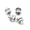 Tornillo de tres piezas con cabeza de pan y arandela de resorte plano cruzada Acero inoxidable 304 GB9074.4 cabeza redonda con arandela M3-M8