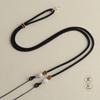 Nuevo cordón horizontal Tianzhu tejido a mano para hombres y mujeres, joyería de la suerte, colgante de jade, collar de clavícula con cuello halter, cuerda