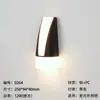 Lámpara Luminosa Creativa y Personalizada para Casa, Patio, Exterior, Arriba y Abajo, Lámpara Moderna Simple para Balcón, Pasillo, Pasillo, Lámpara de Pared Exterior