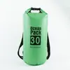 Mochila de PVC à prova d'água bolsa portátil de ombro único/duplo bolsa de armazenamento para atividades ao ar livre mergulho natação riacho trekking bolsa balde bolsa de equipamento