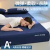 Otoño e Invierno Nuevo Piel de Arroz Glutinoso Pequeña Sábana Ajustada para Sueño Profundo Juego de Tres Piezas Uso en Casa Cálida Color Puro Funda de Colchón Simple Cómoda Se Puede Dormir Desnudo