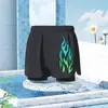 Trajes de Baño para Adultos Más Vendidos para Hombre Doble Capa Pierna Recta Antivergüenza Sueltos Tallas Grandes Traje de Baño para Aguas Termales Venta al por Mayor Personalizada