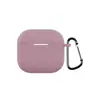 Adecuado para Funda de Auriculares Apple Airpods4 Nueva Cuarta Generación, Cubierta Protectora Gruesa de Silicona de Color Sólido de Una Pieza para Auriculares Bluetooth